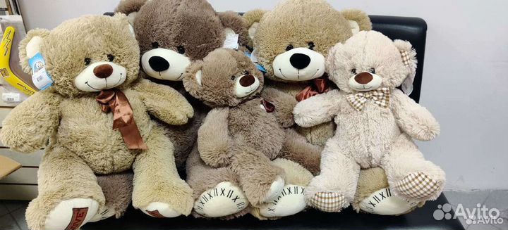 Плюшевый медведь бурый