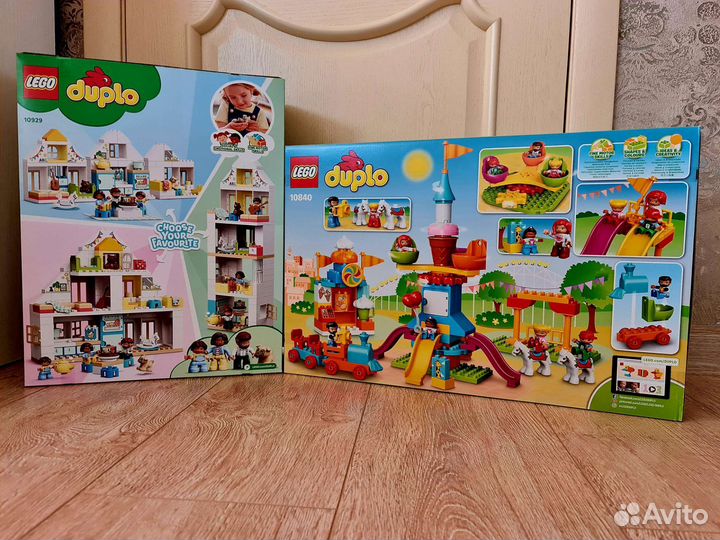 Lego duplo 10840 Большой парк аттракционов