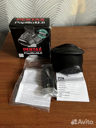 Бинокль Pentax Papilio II 6.521