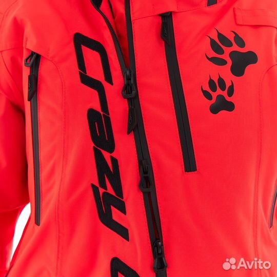 Комбинезон Extreme Woman. Crazy Cat 2023. Red