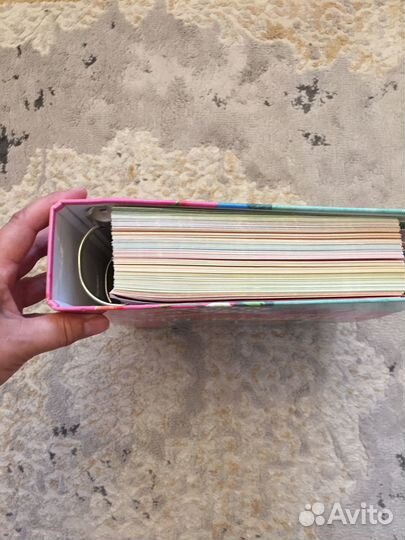 Подшивка карточек 