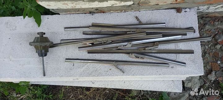 Щётки ретро, насос ручной