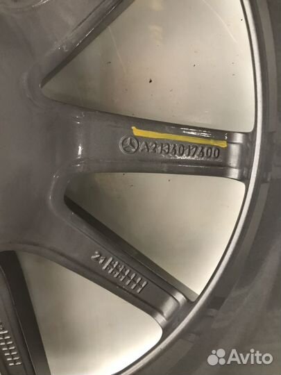 Оригинальные диски R19 Mercedes-Benz AMG 5 спиц