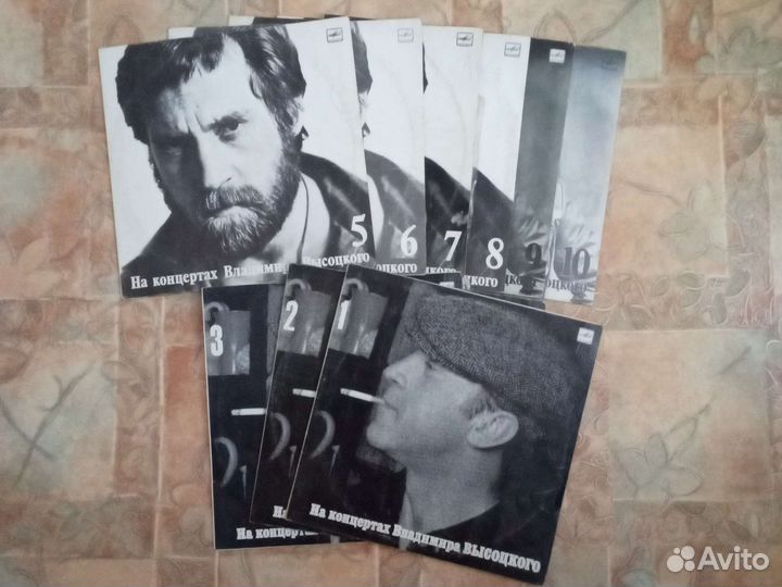 Пластинки Высоцкого