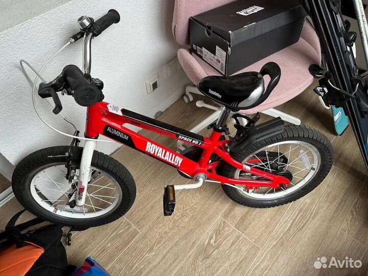 Детский велосипед aluminium royalalloy