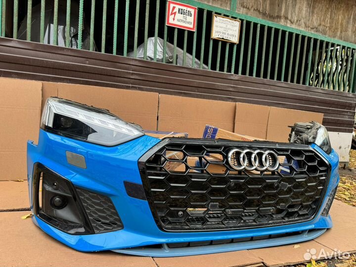 Бампер передний в сборе Audi A5 2 рестайл 2019+