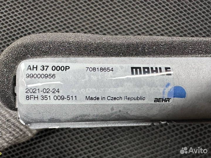 Новый радиатор печки из Европы mahle AH37000P