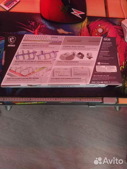 Игровая клавиатура msi