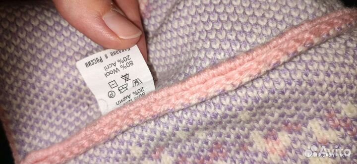 Шапка для девочки 52-54-56