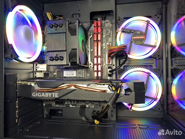 Игровой пк Intel 12100/RTX2060/16GB/M.2/1TB