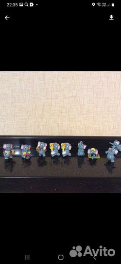 Игрушки из киндера 90х