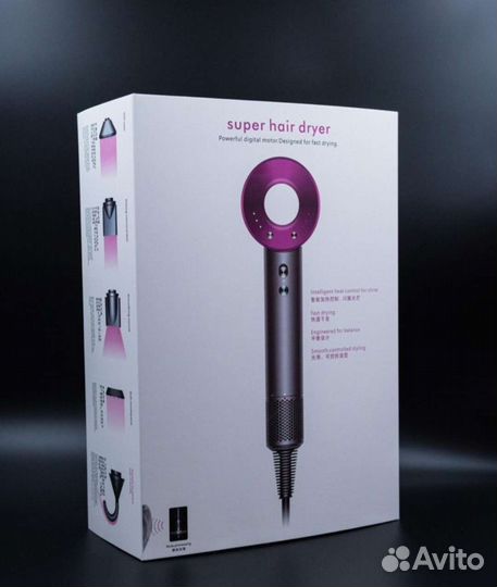 Фен Dyson Supersonic фуксия/никель (лучший аналог)