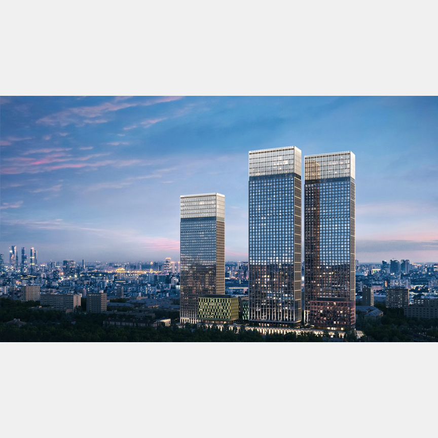 1-к. квартира, 43,3 м², 25/55 эт.