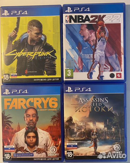 Игры для приставок ps4