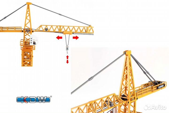 Модели Большой кран Kaidiwei (KDW) 625017