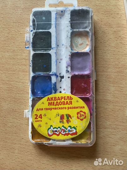 Краски и пластилин