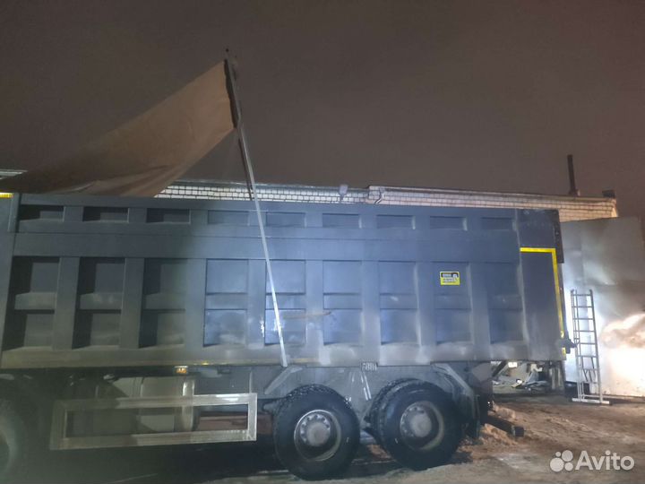 Механизм натяжения полога и наращивание бортов