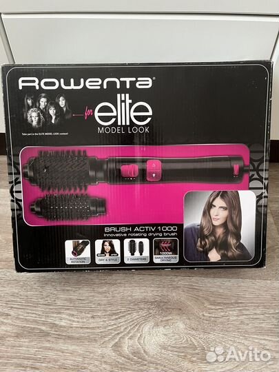 Фен-щетка rowenta brush activ 1000