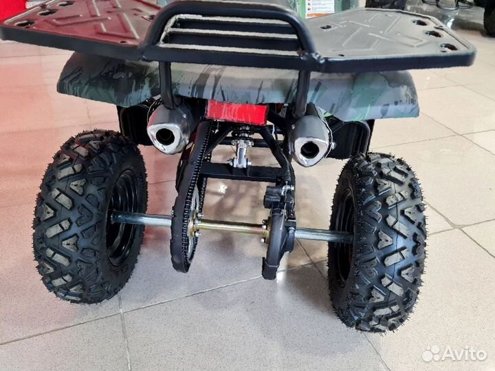 Детский квадроцикл Mini Grizlik X16 (PS, BW) motax