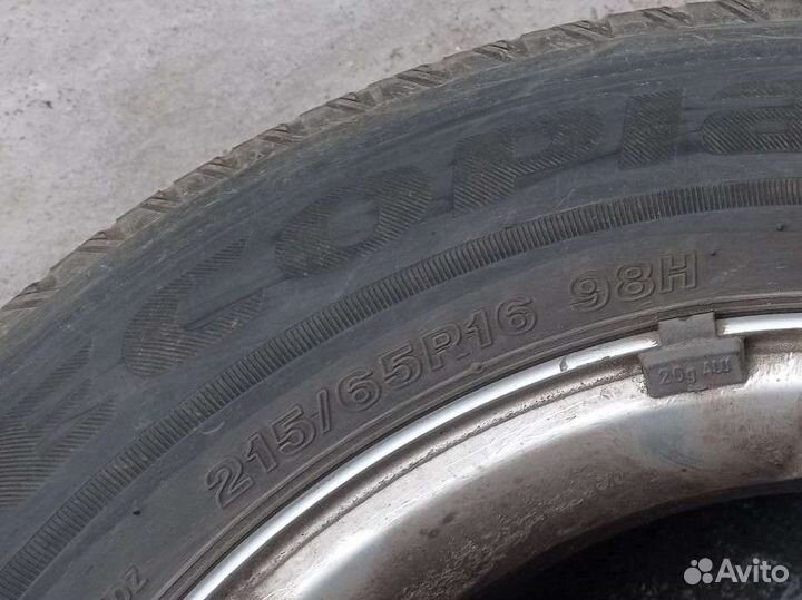 Летняя резина на литых дисках