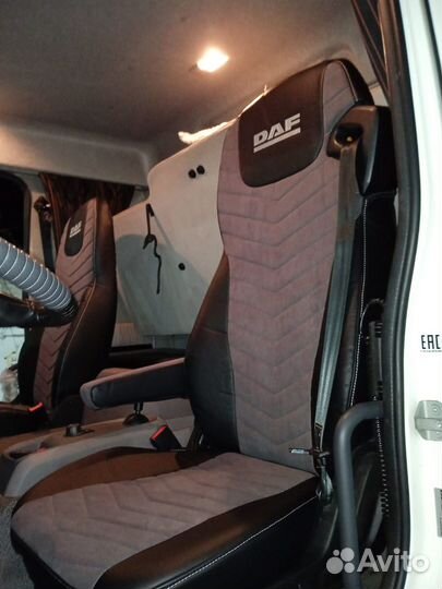 Чехлы на грузовые авто из экокожи 