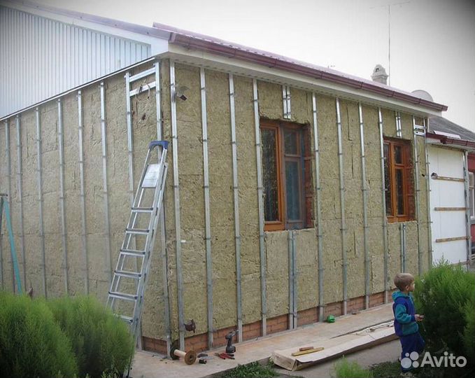 Монтаж сайдинга фасадные работы