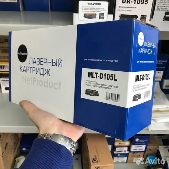 Картридж NetProduct (N-MLT-D105L) для Samsung