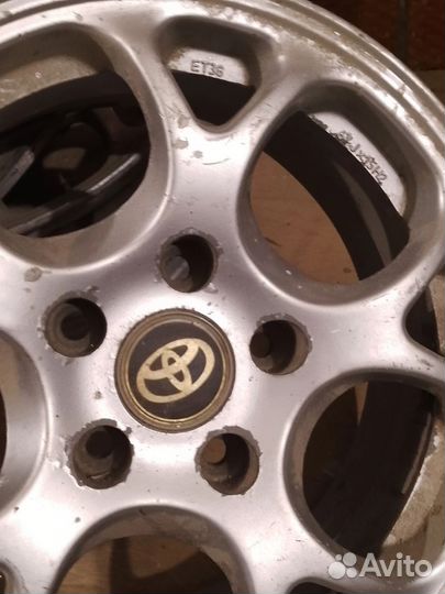 Литые диски toyota
