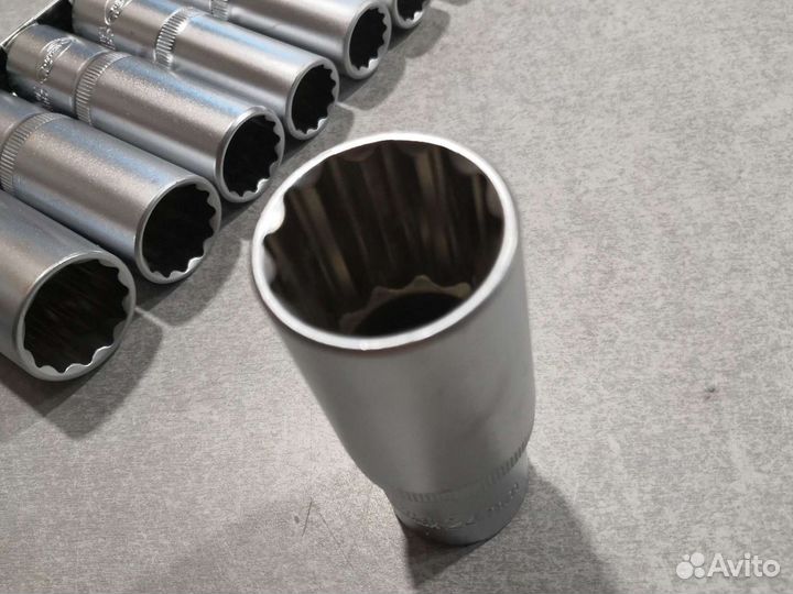 Набор головок высоких 10пр DR1/2