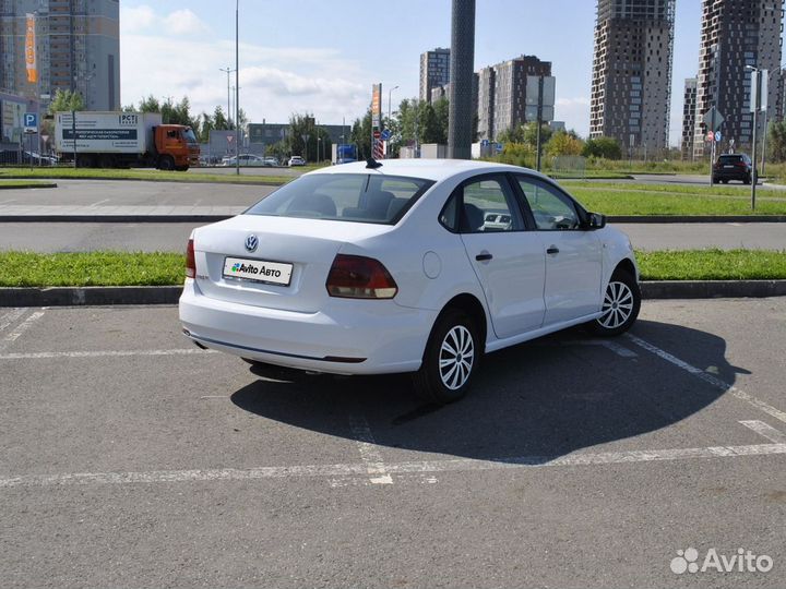 Volkswagen Polo 1.6 МТ, 2019, 343 794 км