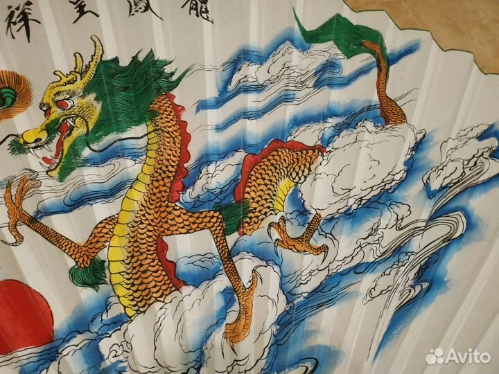 Веер на стену