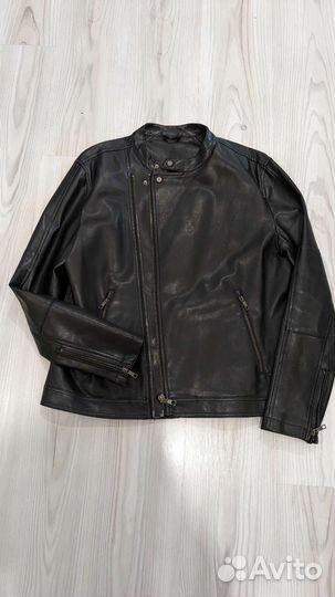 Кожаная куртка мужская