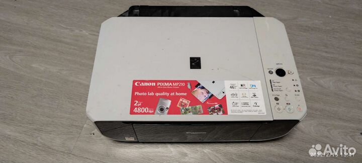 Мфу струйное Canon pixma MP210, цветн., A4