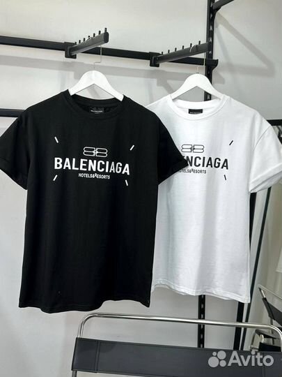 Balenciaga футболка шикарная (топ 2024)