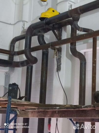 Сварка труб и металлоконструкций