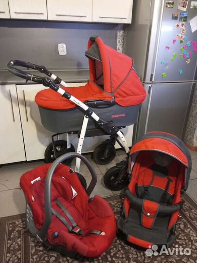Коляска Sonic Verdi 3 в 1