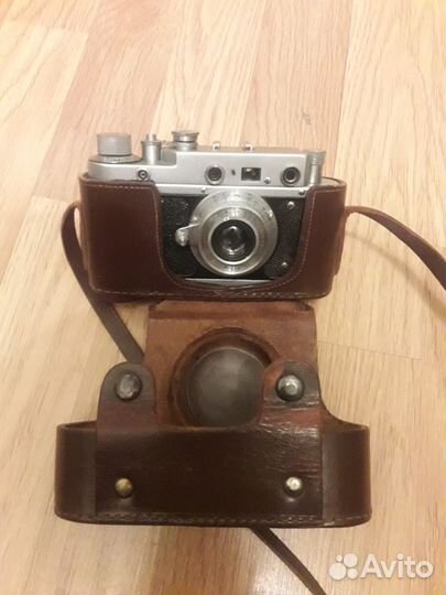 Пленочный фотоаппарат зоркий с объектив индустар22
