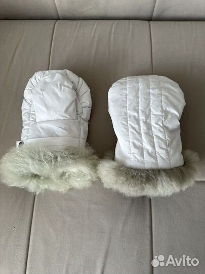 Stokke trailz зимний кит белый