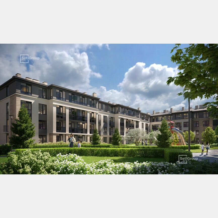 1-к. квартира, 34,2 м², 4/4 эт.