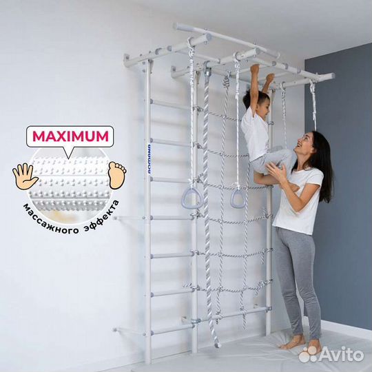 Шведские стенки со снарядами для дома