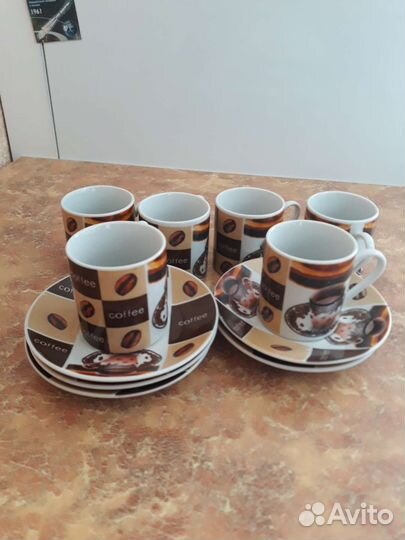 Бокальчики для кофе,бокалы