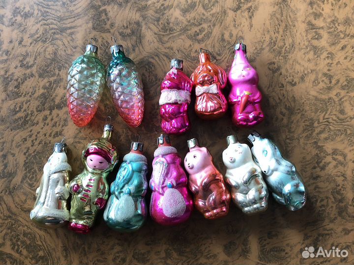 Елочные игрушки СССР