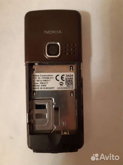 Корпус для телефона nokia 6300 оригинал