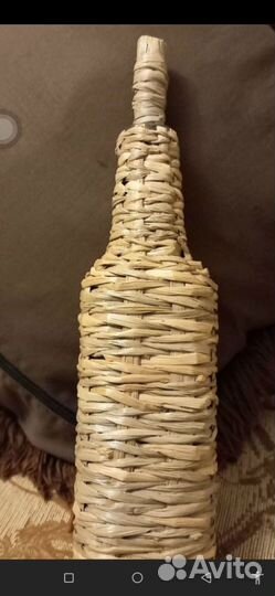 Бутылка оплетеная