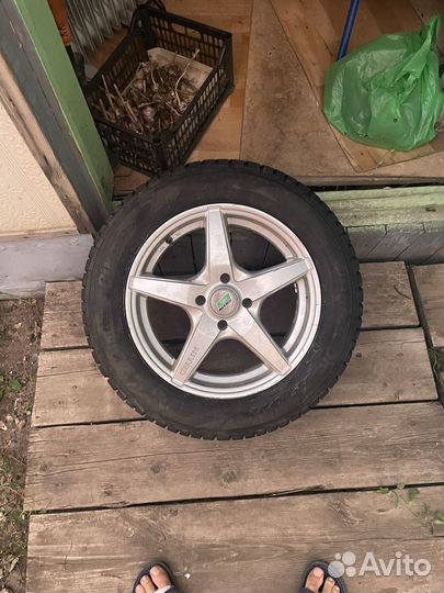 Колеса r 15 зимние 4 100