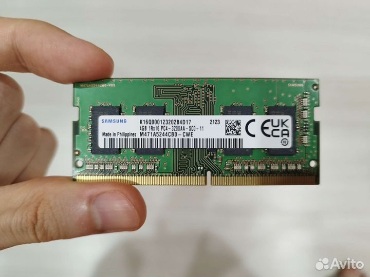 Sodimm ddr4 4gb 3200