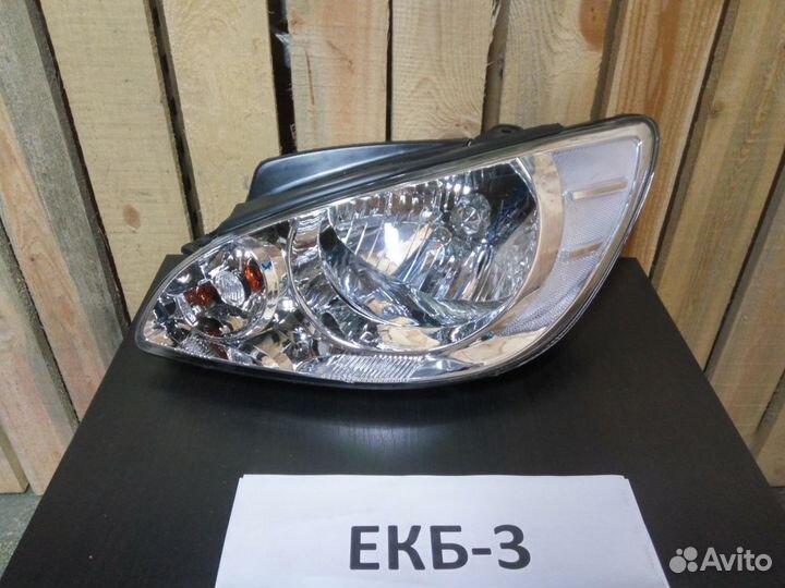 Левая фара Hyundai Getz