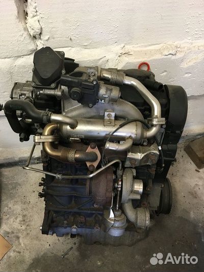 Двигатель в сборе 1.9 TDi BRS для VW Transporter