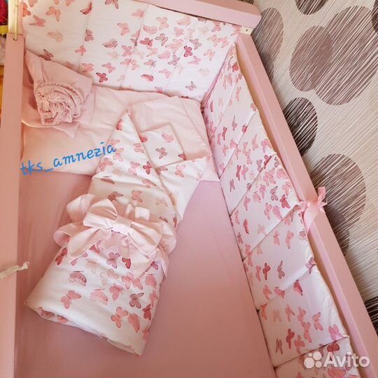 Бортики в детскую кроватку