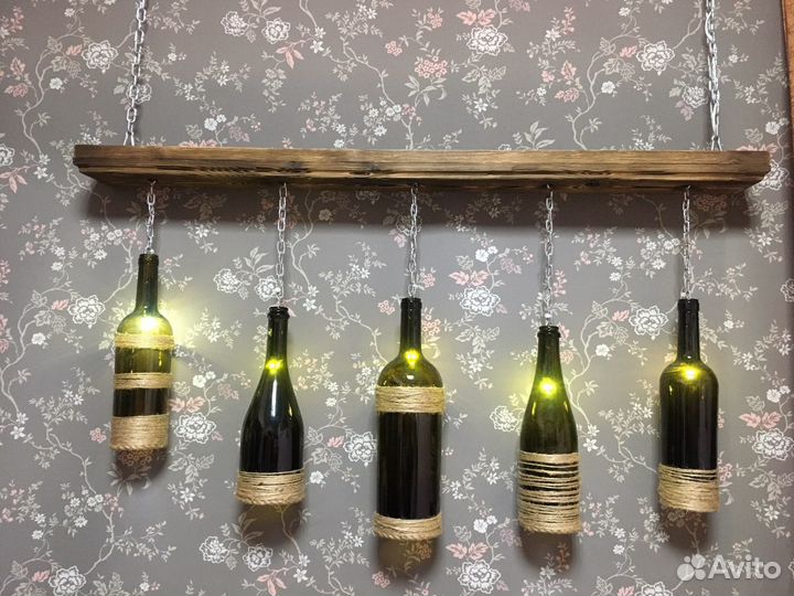 Люстра, лампа, ночник ручной работы